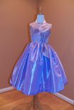Charlene: A Beautiful Taffeta And Brocade Dress With Half Bow. 1 small