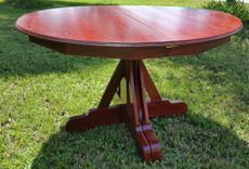 Solid Oak Hardwood Dining Table 1 small