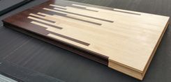 Exotic Wenge And Maple Edgegrain Butcher Block 1 small