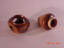 Wood Turning 3 small