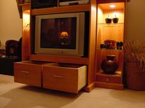 Cherry Entertainment Cabinet 2 small