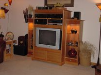 Cherry Entertainment Cabinet 3 small