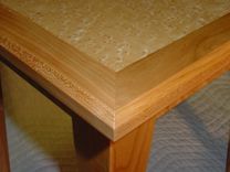 Birdseye Maple And Cherry End Tables 2 small