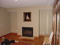 Fireplace Mantel And Built-In Shelving 2 small