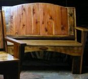 Reclaimed Wood Bench 2 small