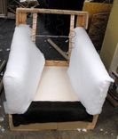 Custom Made Banquets,Loveseat And Chairs For A Bar! 3 small