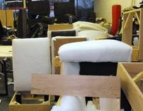 Custom Made Banquets,Loveseat And Chairs For A Bar! 9 small