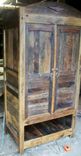 Reclaimed Wood Armoire 4 small