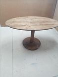 Custom Oval Dining Room Table In Knotty Alder 1 small