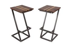 Handmade Walnut Barstools 3 small