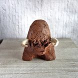 Cave Art Bison Artist Hand Carved Rendition Buffalo Cave Art 5 small