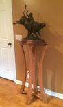 Cherry And Walnut Display Pedestal 3 small