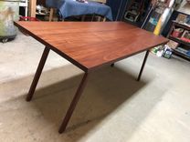 Small Dining Table, Modern, Angled Legs, Ready-To-Go 2 small