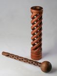 Oposing Spirals Pepper Mill 2 small