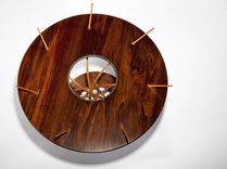 Peruvian Walnut Sculptural Table 1 small