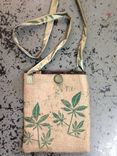 Up Cycled Burlap Tablet Bag 3 small