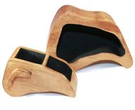 Small 1 Drawer Pine Bandsaw Box, Split Compartment - B2005 1 small