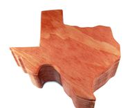 Texas Shaped Keepsake Box 2 small