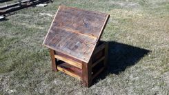 Reclaimed Barnwood Coffee Table 4 small