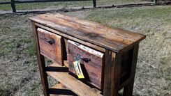 Barnwood Entryway Table 3 small