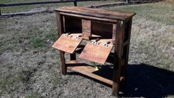 Barnwood Entryway Table 6 small
