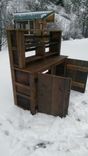 Barnwood Hutch. Made From Wood Reclaimed In Western Montana 5 small