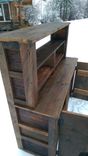 Barnwood Hutch. Made From Wood Reclaimed In Western Montana 6 small