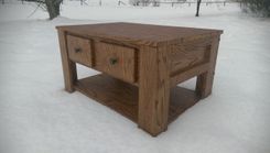 Oak Coffee Table 2 small