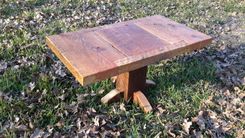 Authentic Montana Made Barnwood Coffee Table 4 small