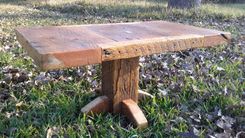 Authentic Montana Made Barnwood Coffee Table 6 small