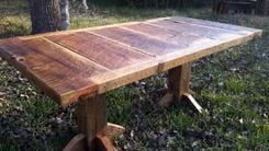 Montana Made Barnwood Dining Table 1 small