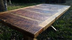 Montana Made Barnwood Dining Table 5 small