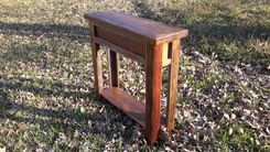 Authentic Montana Made Barnwood Sofa Table/Entryway Table 5 small