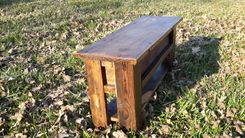 Authentic Montana Made Barnwood Bench 5 small