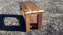 Reclaimed Rustic Barnwood Coffee Table. Made In Montana 5 small