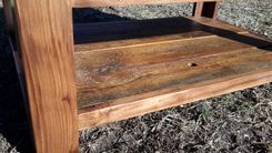 Barnwood And Walnut Coffee Table . Made In Montana 4 small