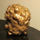 The Golden Brain Abstract Ceramic Sculpture With Bronze Finish 3 small