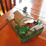 Miniature Houses, Buildings, Etc 4 small