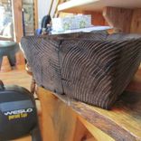 Primitive Carved Wooden Bowl, Amazing Character 2 small