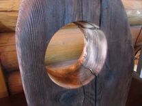 Sculpted Wood Primitive Mid Century Style Japanese Noguchi Shou Sugi Ban Modern! 4 small
