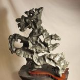 Shawn Tyler Art Dragon 'Stone' Sculpture Lingbi Gongshi Brutalist Cubist Modern 2 small