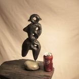 Shawn Tyler Art Dance 'Stone' Sculpture Brutalist Cubist Modern 3 small