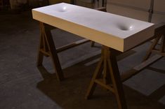 Twin Crater Sink (Concrete) 3 small