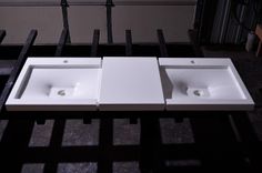 Double Sebastopolian Vanity Sink (Concrete) 1 small