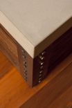 Coffee Table 11: Concrete, Wood, & Steel 6 small