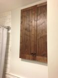 Walnut Bathroom Cabinet 4 small