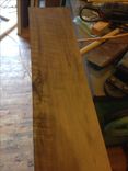 Figured Walnut Mantle Beam - 13'6 2 small