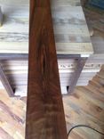 Figured Walnut Mantle Beam - 13'6 1 small