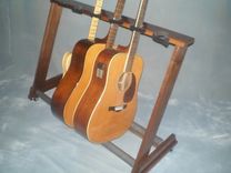 Deluxe 6 Space Guitar Stand With Wheels And Security Straps 4 small