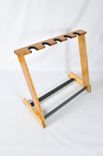 Red Oak 5 Space Folding Electric Guitar Stand 1 small